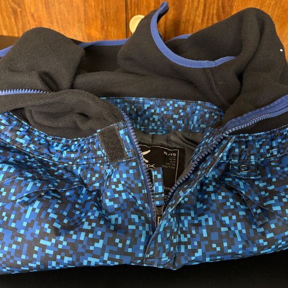 Arctix Youth Infinity Bib Overalls Size XL Blue Black Winter Warm Insulated NEW - Picture 4 of 10